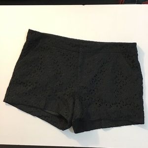 Black Lace Dress Shorts